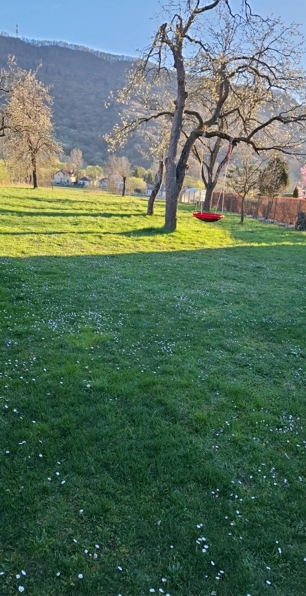 Záhrada s výhladom na lesy Silicku planinu